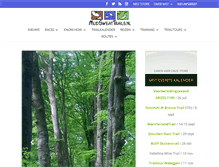 Tablet Screenshot of mudsweattrails.nl